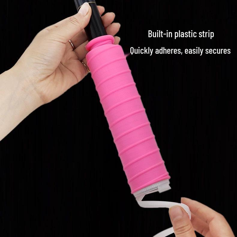Silicone Samantha Dragon Pattern Fishing Rod Grip & Sweat-Absorbing Tape