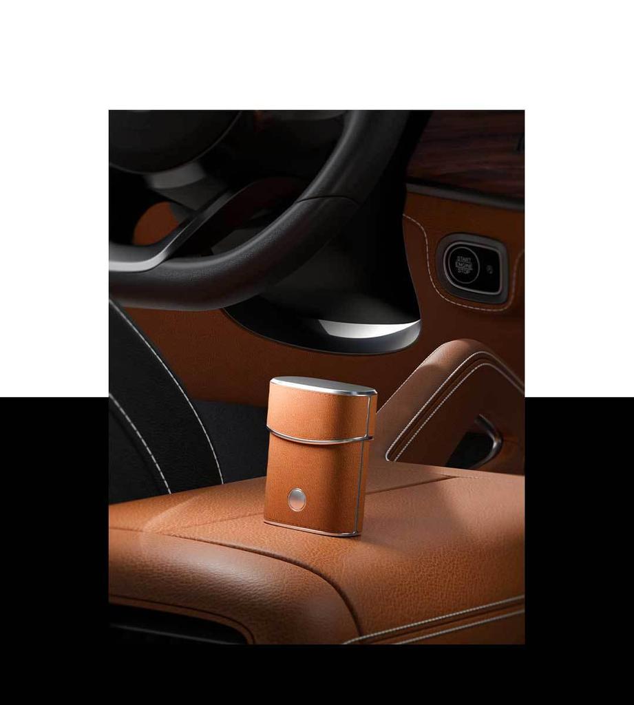 Portable Waterproof Electric Shaver with Leather Case - Men's Gift Set