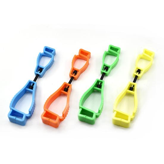 4Pcs Plastic Glove Clip Heavy Duty Outdoor Construction Work Glove Holder Multifunction Camping Hiking Glove Towel Hat Clamp Hanger Keeper Grabber