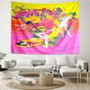 Jem Anime Characters Quick-Dry Tapestry Hanging for Bedroom,Livingroom, Playroom,Decor Art Room Wall Tapestry Holiday and Birthday Gifts
