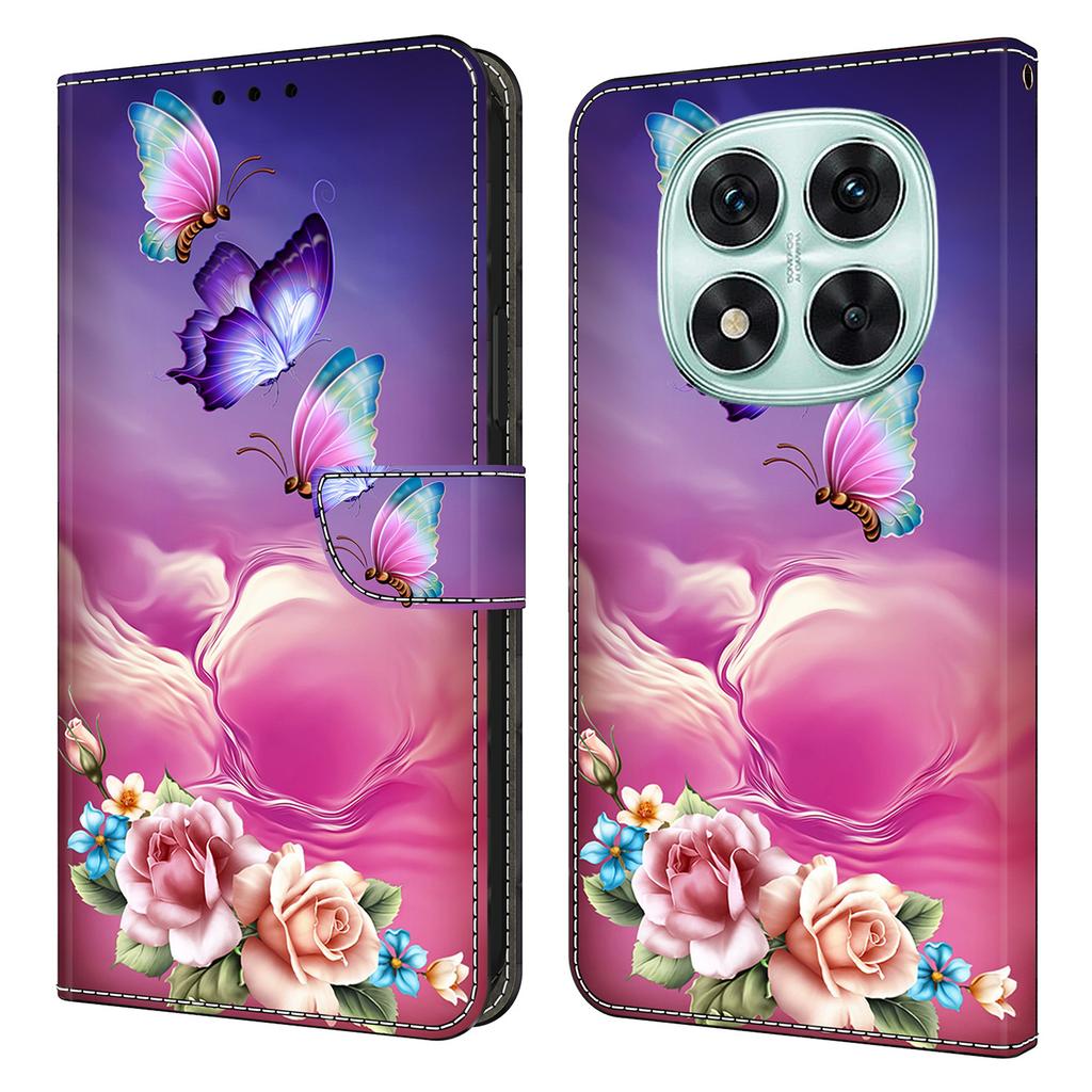 For Xiaomi Redmi Note 14 Pro 5G Wallet Case Pattern Printing Stand Leather Flip Phone Cover