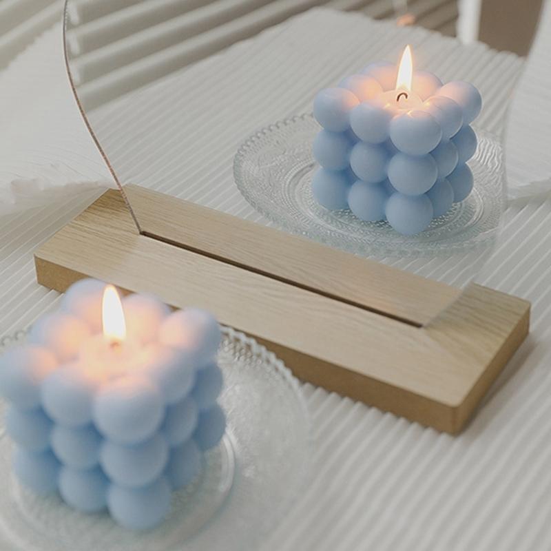 6x6cm Cube Candle Aroma Scented Candles Natural Soy Wax AromatherapyFragrant Birthday Gift