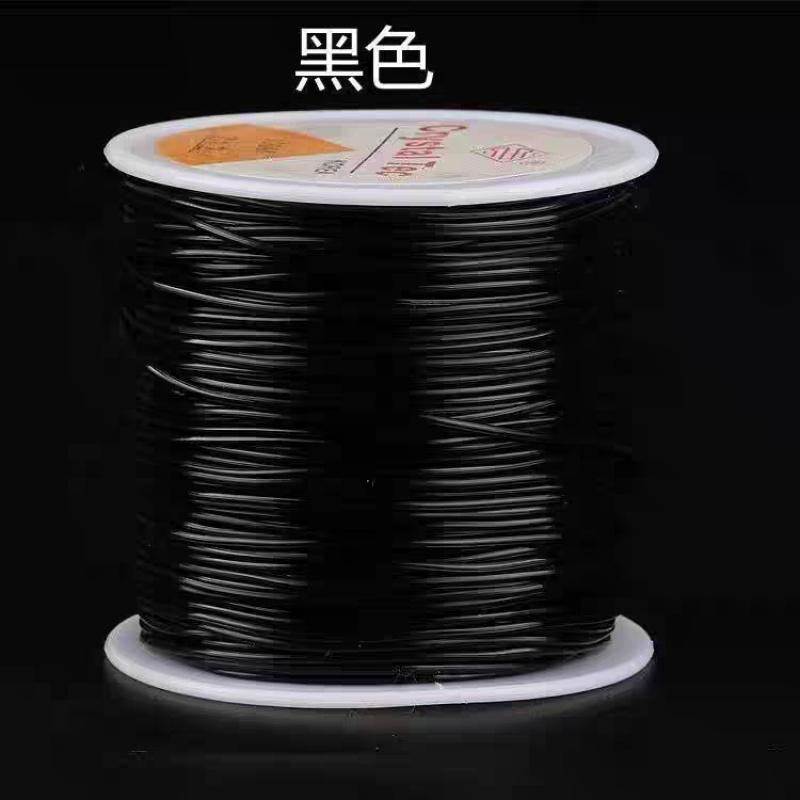 Elastic Solid Crystal Bead String, 100 Meters in Length, for Making Jewelry, Necklaces, Bracelets, DIY, Pearl Chains