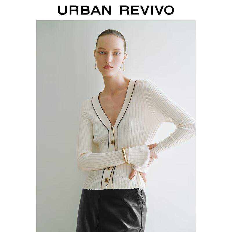 UR Women's Chic V-Neck Knitted Cardigan