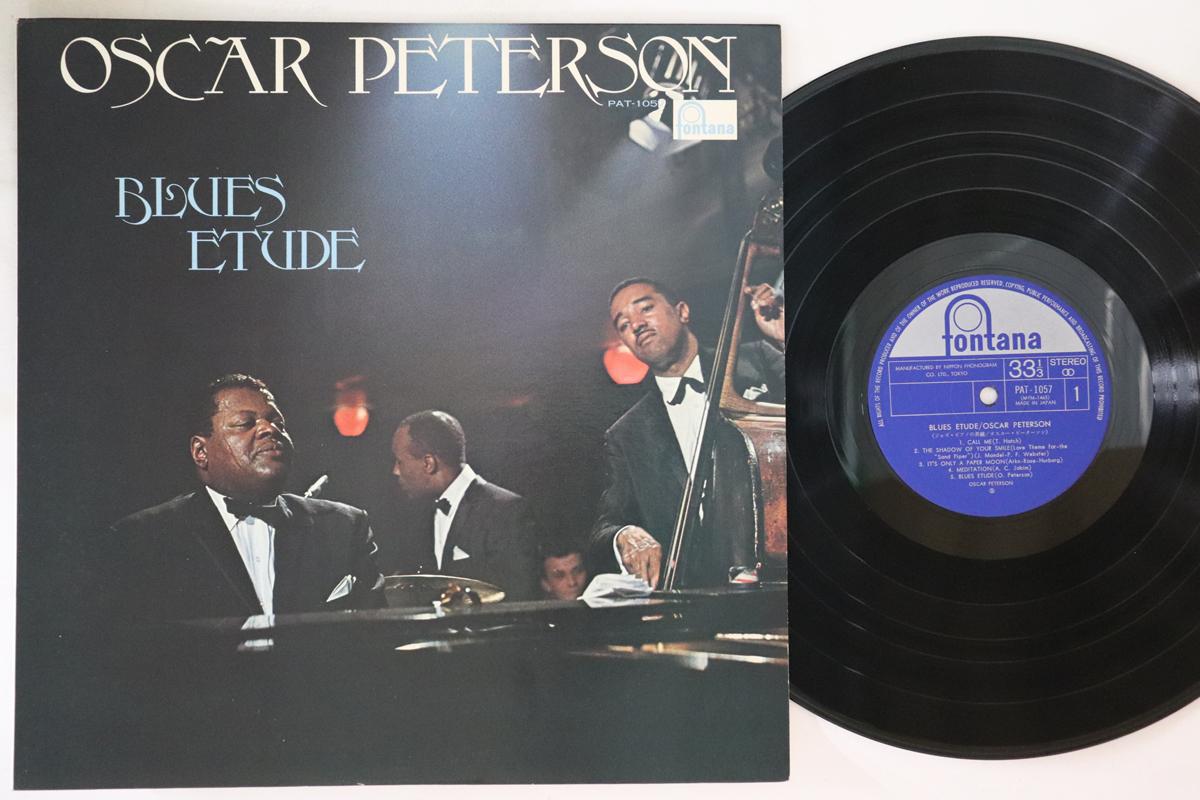 

LP Record OSCAR PETERSON - Blues Etude PAT1057 FONTANA 1974 Japan Jazz Used
