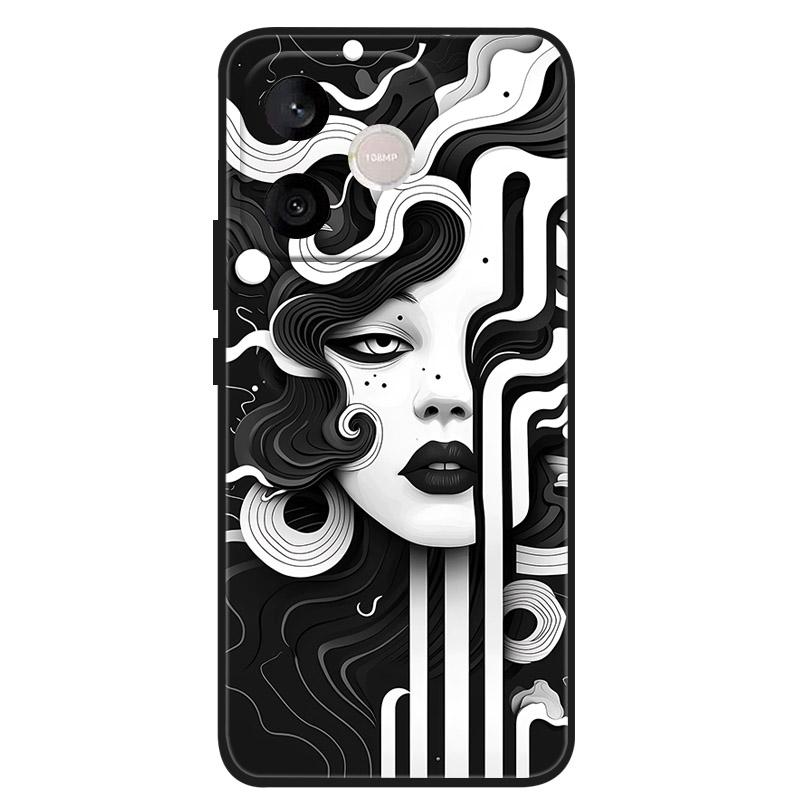 For Honor 600 Lite Case Luxury Painting Soft Silicone Back Cover LNA-NX1 Phone Casing For Honor 500 Smart TPU Shockproof Bumper