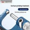 Blue Precision Carbide Alloy Spiral Micrometer Caliper 0-25mm, 0.01mm Resolution, Industrial-Grade Wall Thickness Measurement