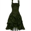 Lolita Gothic Slim Slimming Irregular Strap Waist Dress Tube Skirt