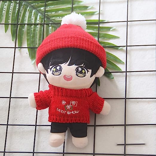 ODM Custom Kpop Doll Soft Handmade Plush Kpop Toy Kawaii Anime Plushies Stuffed Korean Star Idol Toys Cotton Dolls