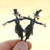 Funny Scarecrow Statue DIY Doll Figurine New Garden Miniatures