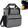 Coffee Maker Carring Bag for Keurig K-Mini/K-Mini Plus, Storage Tote Case for Travel, Grey