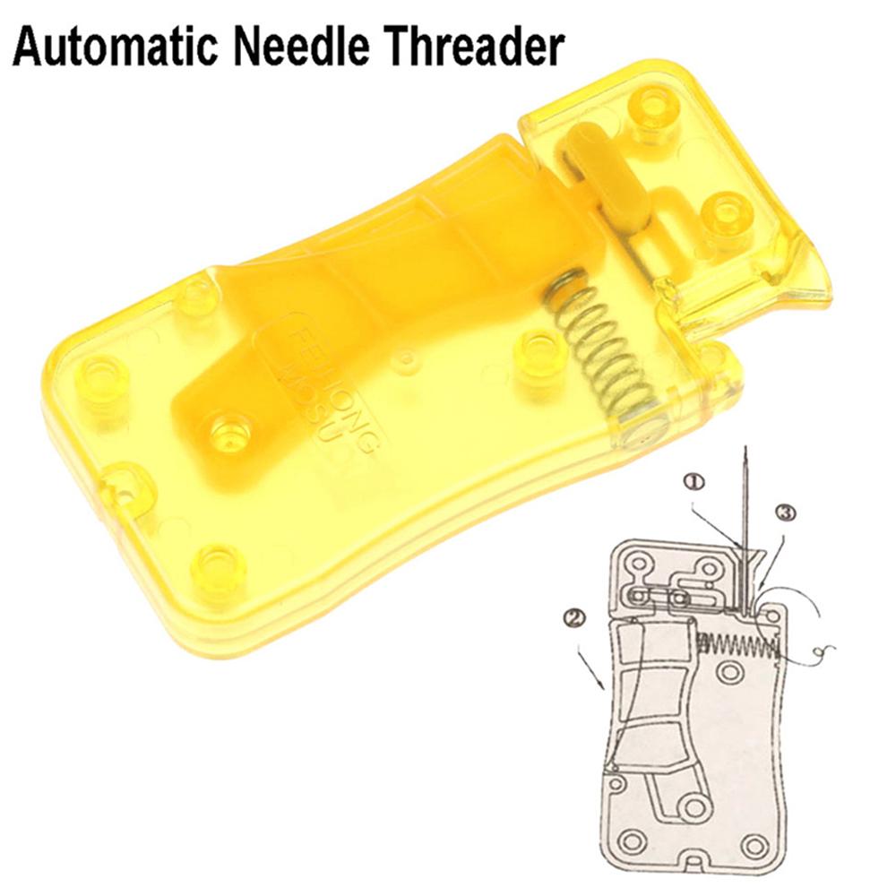 Handarbeit Automatischer Nadeleinfädler Fingerhut Fadenwerkzeug Nähstich Einführwerkzeug Fadeneinfädelhilfe