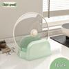 Zhaoran Countertop Pot Lid and Spatula Drain Rack
