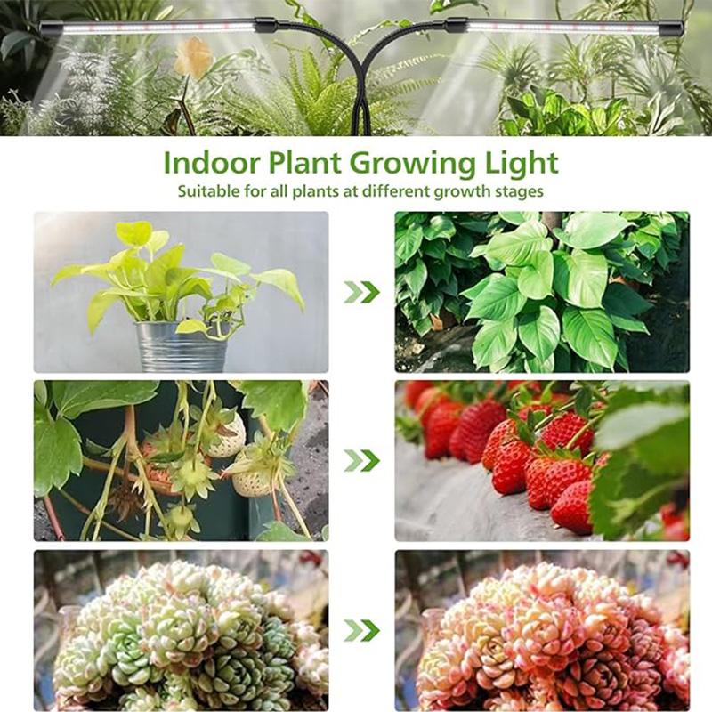 Lampă LED pentru creșterea plantelor Phyto Lamp pentru plante de interior cu control spectru complet Fitolamp Lumină pentru casă Fitolamp cu clemă pentru răsaduri de flori