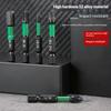 Juego de 10 Brocas Magnéticas para Destornillador de Alta Dureza con Cabeza Torx Hexagonal y Mosquetón para Taladro Eléctrico Destornillador