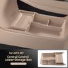 For AITO M7 Silicone Storage Box  Center Console Under Layer Modification Special Car Interior Accessories Organizer