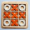 Wooden Tic-Tac-Toe Educational Game for Kids - Enhance Logical Thinking and Enjoy Entertaining Battles