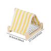 Bird Hanging Bed House Triangles Hammocks Huts Tent Bed Hanging Cave for Sleep and Hatching Bird Accessories J0MC