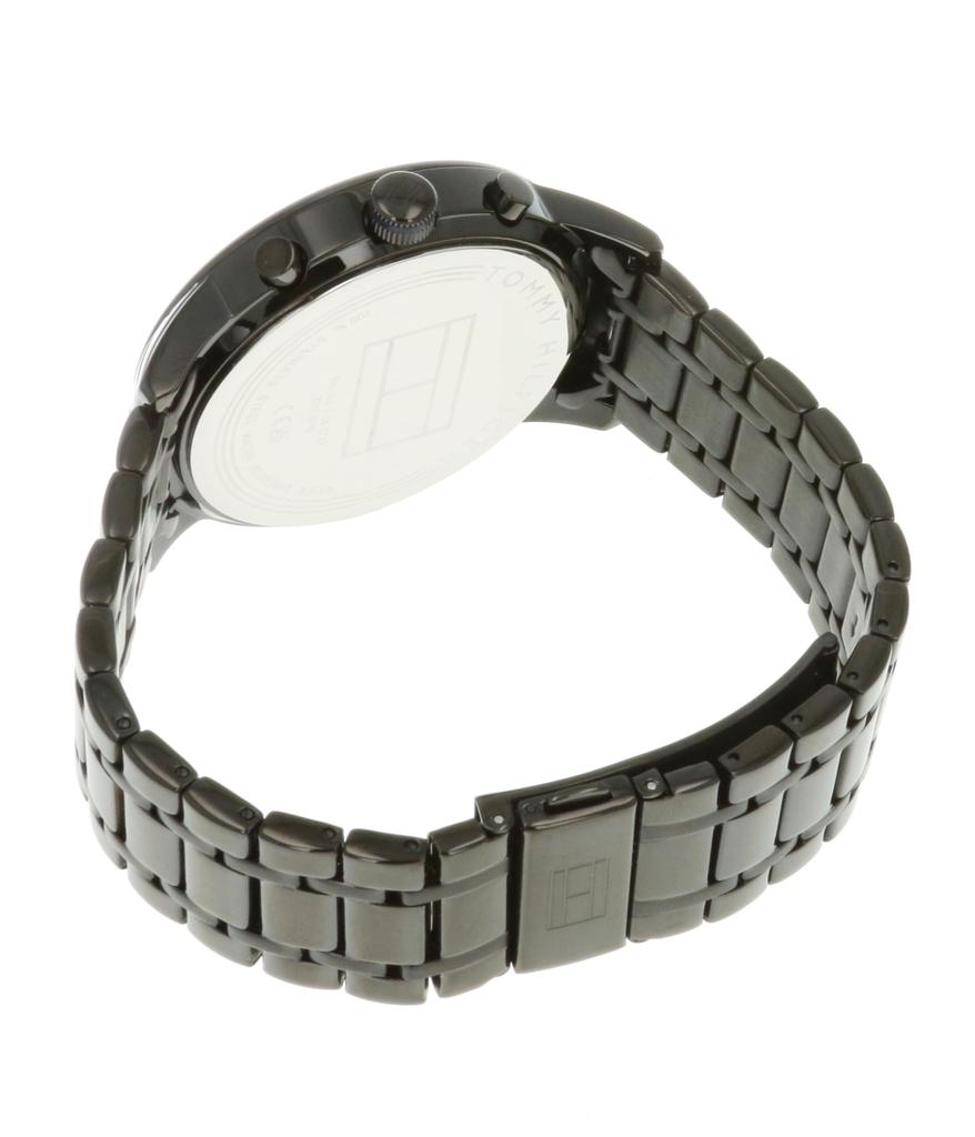 Tommy Hilfiger Watch with Blue Dial and Stainless Steel Strap Men's (Product Number 1791633)