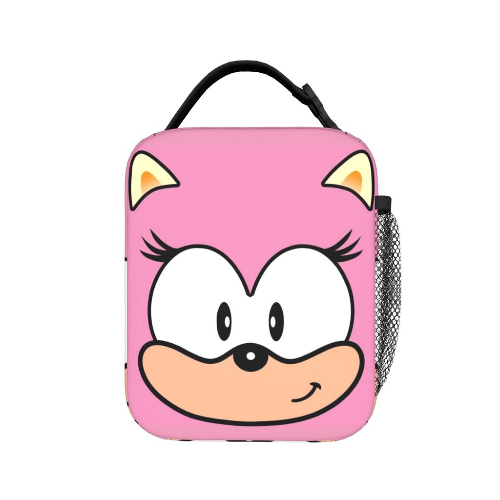 Sonices Face Accessories Insulated Lunch Bag For Office  Food Storage Bag Reusable Cooler Thermal Lunch Boxes