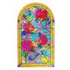 Wall Hanging Decor Art Silicone Mold Holographic Rose Painting Resin Molds Rainbow Effect Wall Art Ornament Mold DIY