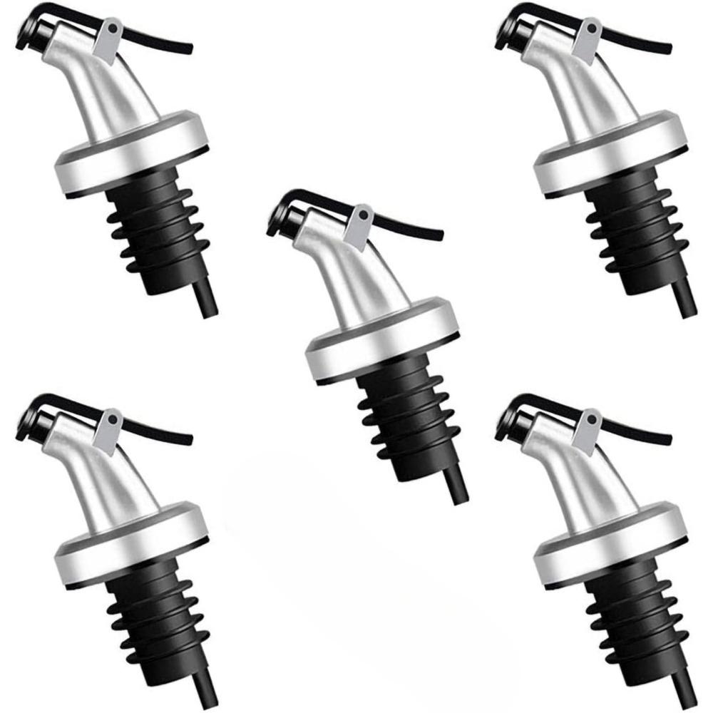 

Pour Spout, Olive Oil Vinegar Dispenser Bottle Wine Wine Pourer Flip Cap Stopper Leakproof for Kitchen and Bar Restaurant