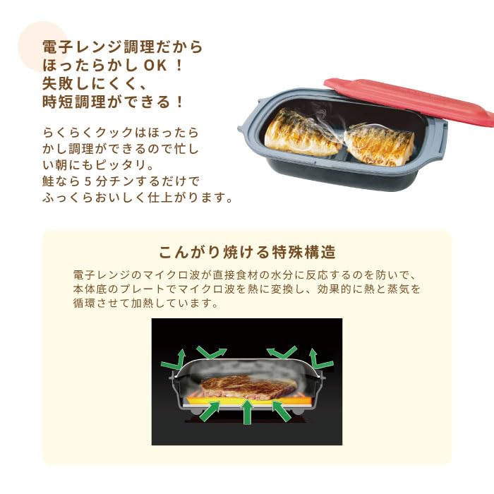 Microwave 6 In Includes Time Dishwasher Safe Modéré Cooker, Rectangular, Square, 1, Recipes, Saving,