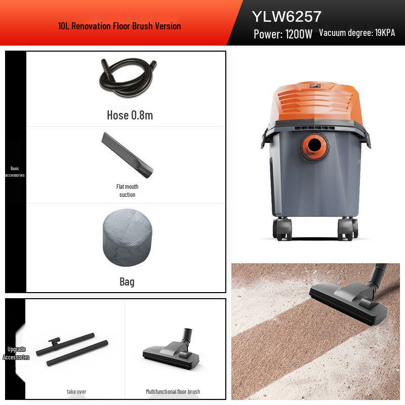 Yili High-Power 3-in-1 Wet/Dry Vacuum Cleaner for Indoor & Car Use