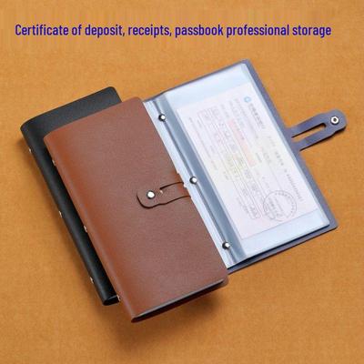 Waterproof Multifunctional Certificate & Receipt Holder