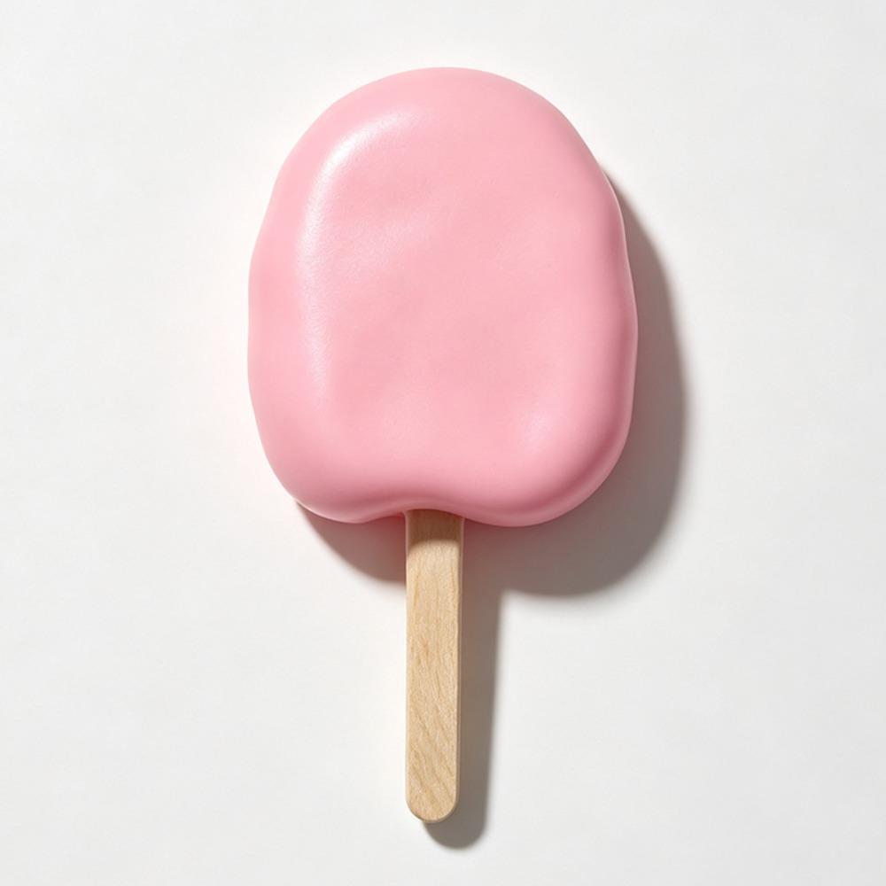 Crunch Sound Ice Cream Squishy Food Theme Crispy Squeeze Toy Wax Coating Squishy Desktop Gift
