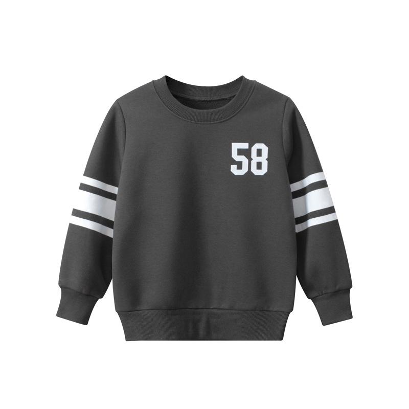 27kids Children's Pullover Sweater with Velvet - New 2024 Spring Collection