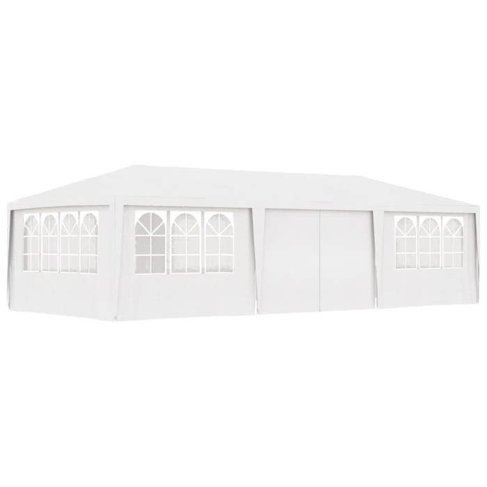 VidaXL Tente de Réception avec Parois Latérales Belvédère Tonnelle Pavillon Chapiteau Mariage Barbecue Voyage de Camping 4x9 48529