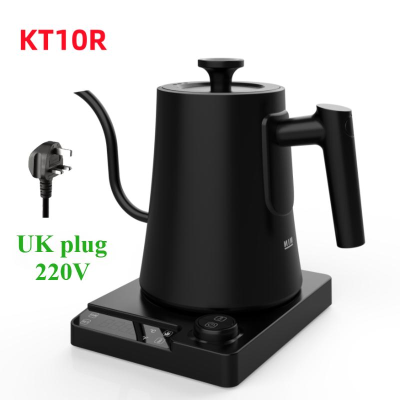 1200W Electric Gooseneck Kettle with Temperature Control Fast Boiling Gooseneck Electric Pour Over Kettle for Tea 110V/220V