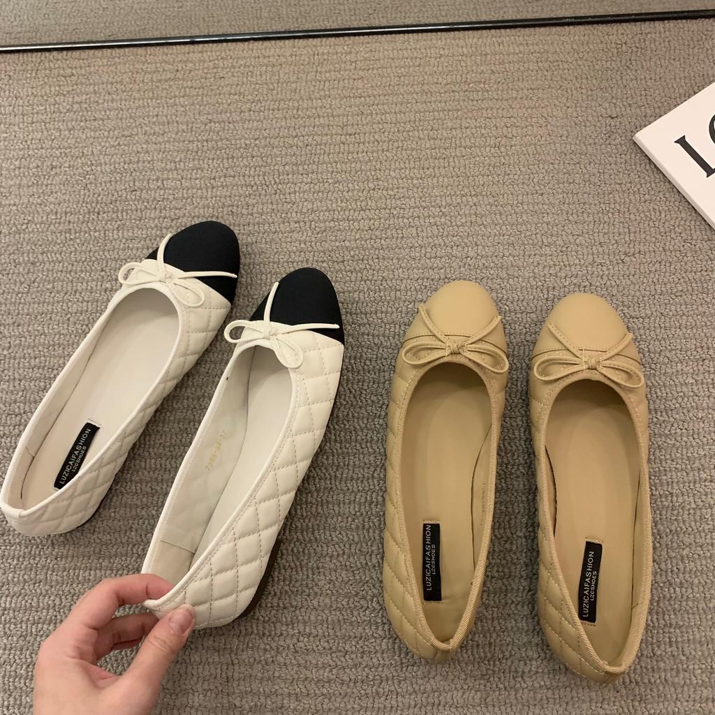 Fashion Bailamos Women Brand Ballet Shoes Fashion Bow In Autumn 2025Pregnant Women's Flats Casual Women's Dress Shoes Mujer