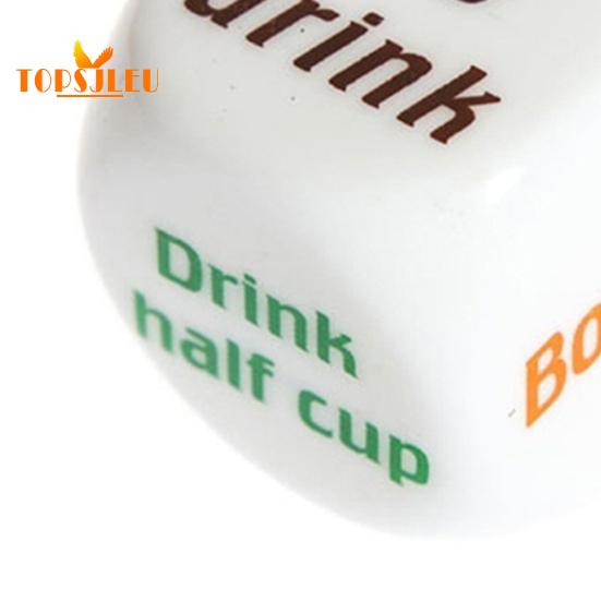 Zabawna gra w kości do picia - 3 sztuki / zestaw, impreza, bar, pub, klub, prezent z zabawkami