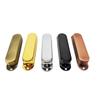Single Coil Electric Guitar Pickup Metal Housing Neck Pickup Cover Guitar Pickup Shell Metal Texture for Electric Guitar