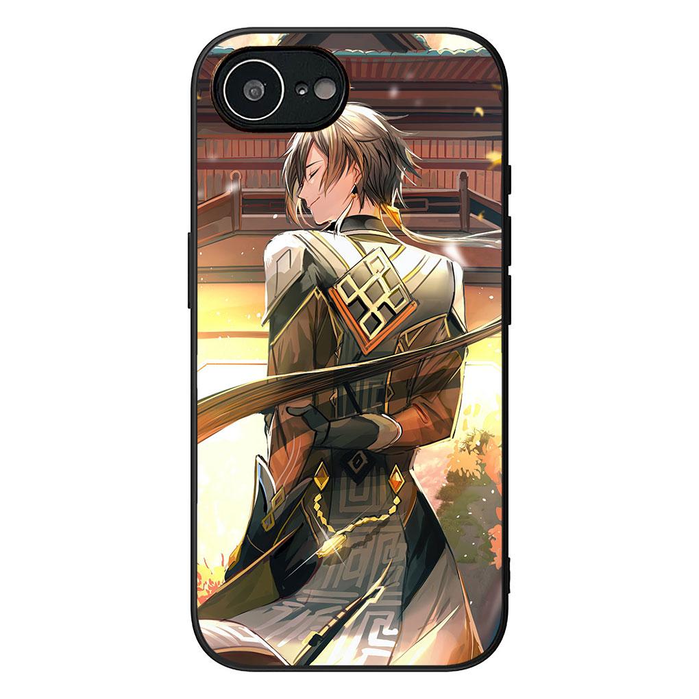 for Motorola Moto Edge 50 30 Fusion 40 NEO Ultra Pro E14 G20 E15 G35 G84 G13 G53 Case Xiao Zhong Li Genshins Impacts ZhongLi