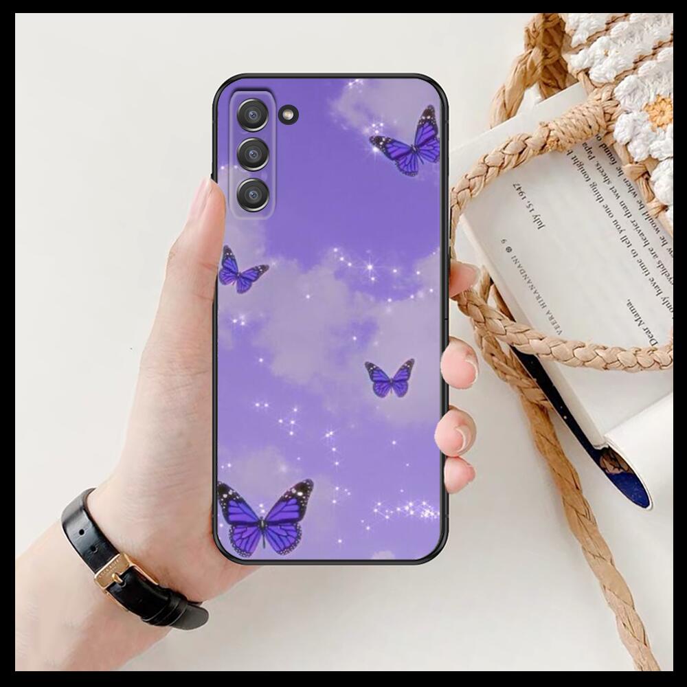 Beautiful Butterfly Pattern Phone cover hull For SamSung Galaxy s6 s7 S8 S9 S10E S20 S21 S5 S30 Plus S20 fe 5G Lite Ultra Edge