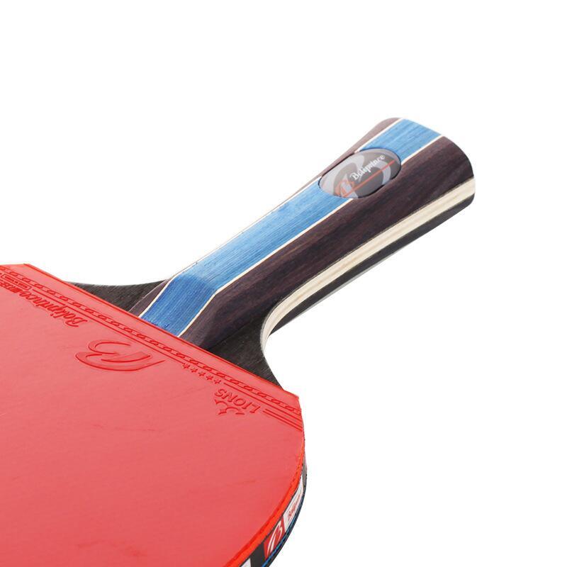 2PCS Table Tennis Racket with Storage Case Sticky Inverted Rubber Ping Pong Racket Paddles for Indoor Outdoor Games Training