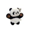 Cute Panda Plush Accessories Set: Embroidered Hat, Eye Mask, Hand Puppet, Neck Pillow - Cozy Winter Essentials for Women (8 Pieces)