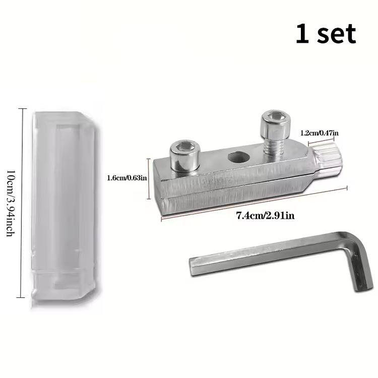 

Bathroom Tools Broken Wire Extractor Threading Tools Tap and Screw Remover Water-Tap Angle Valve Repair for 4/6 Points