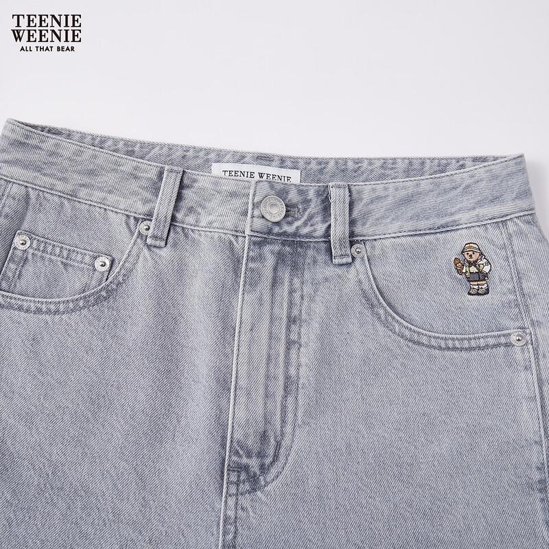 Teenie Weenie Bear Cartoon Denim Jeans for Women
