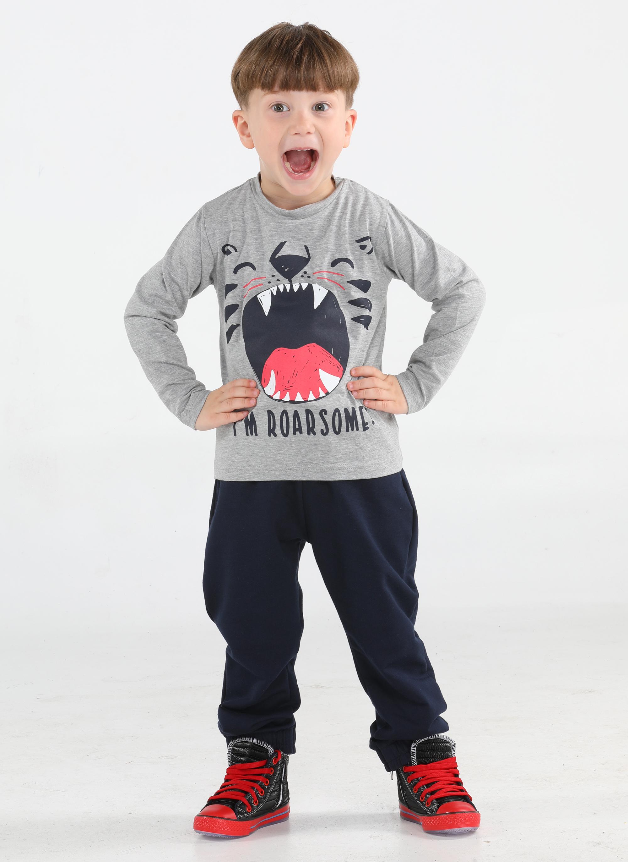 

Roar Some Jogger Pantolon + T-shirt Takım 3 Yaş сірий