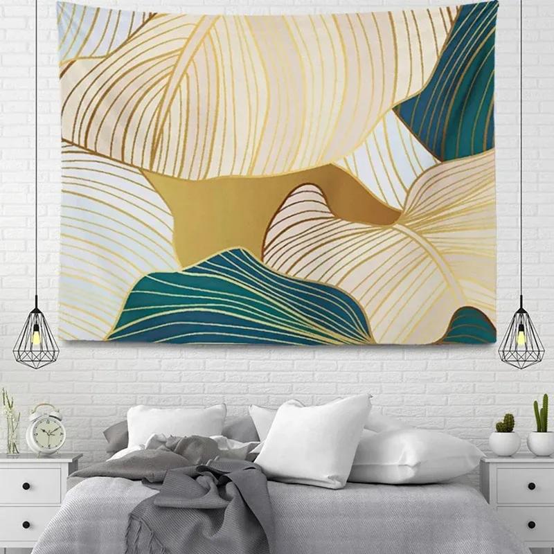 

Простая картина с изображением растений Декоративный гобелен Домашняя стена Гостиная Офис Декоративный гобелен 100x75cm