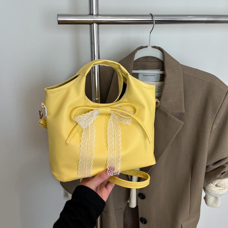 Premium Bow Large Capacity Handbag Women's New Trend Fashion Shoulder Messenger Bag