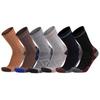 Men's & Women's Merino Wool Sports Socks – Warm, Breathable, Deodorant, Mid-Calf Hiking Socks with Thick Terry.