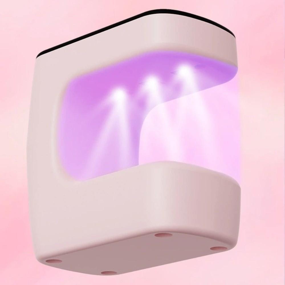 UV LEDs Nail Drying Lamp USB Rechargeable Flash Curing Lamp Mini UV Nail Care Lamp  Gel Nail