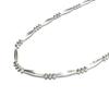 Helldorado Silver Hairpipe Bead Necklace