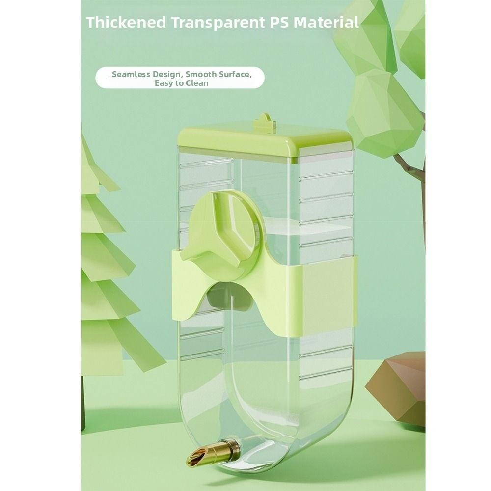 350ml Bird Water Dispenser Automatic Secure Mounting Parrot Drinking Kettle Detachable Leak-proof Hanging Water Feeder