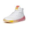 Anta KT6 Star Logo Slip Resistant Abrasion Resistant High Top Basketball Shoes Men's White Yellow Red 112131101A-2